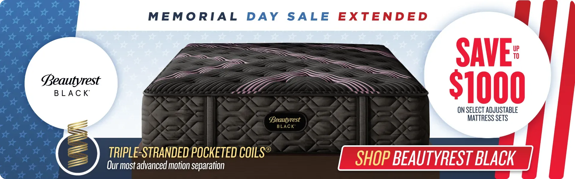 Memorial Day Sale Beaytyrest Black